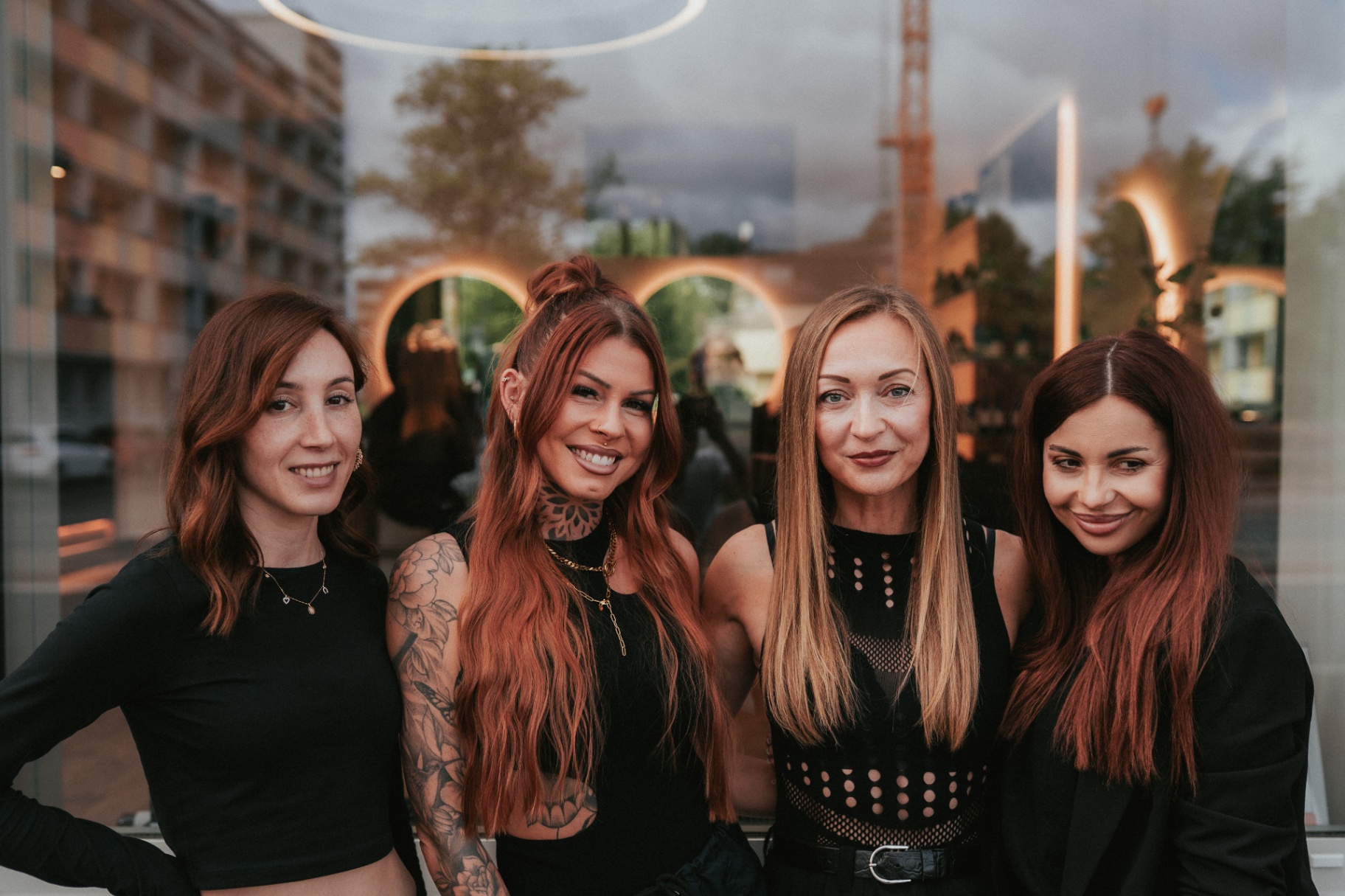 Moroz Hair Club — team outside the salon