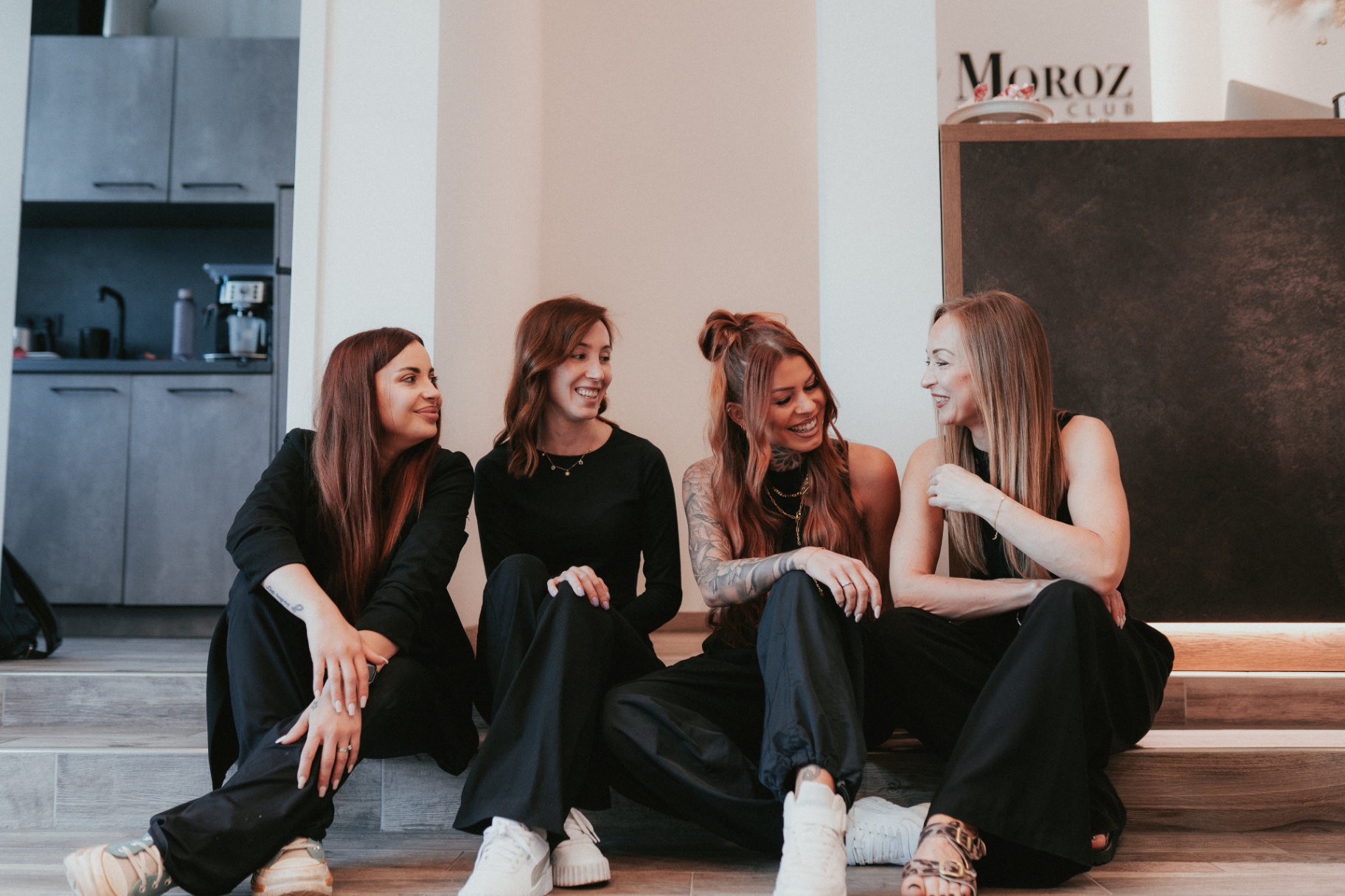 Moroz Hair Club — team candid